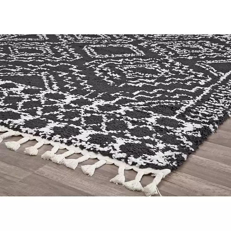 sable_black_and_white_moon_accent_rug_x_2.webp Sable and White Moon Accent Rug, 2x8>Kirklands Home Best