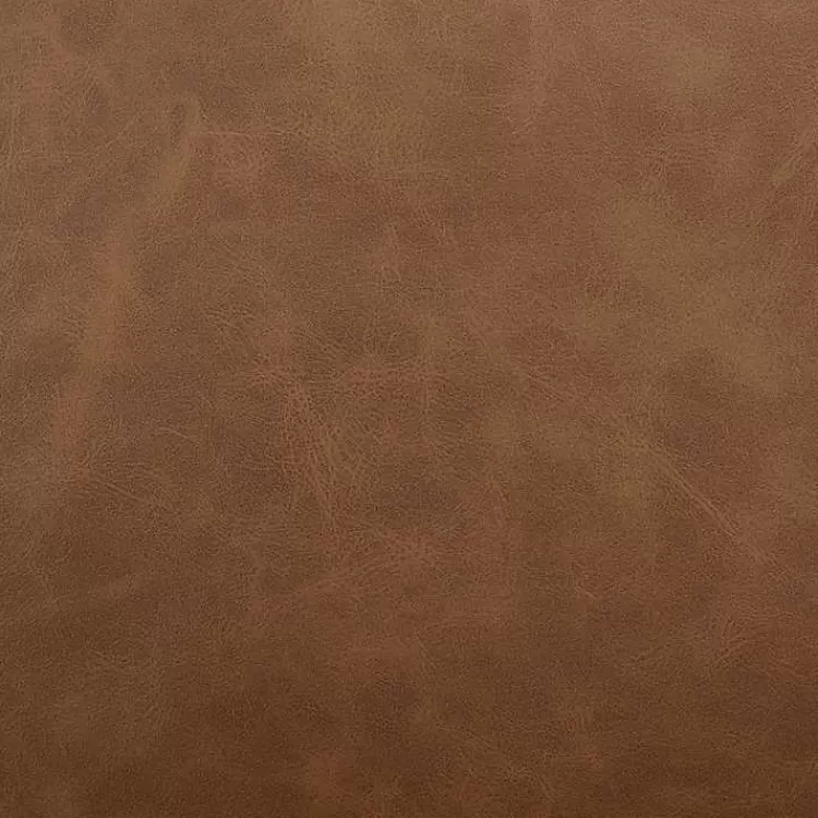 saddle_brown_faux_leather_accent_chair_9.webp Saddle Faux Leather Accent Chair>Kirklands Home Cheap