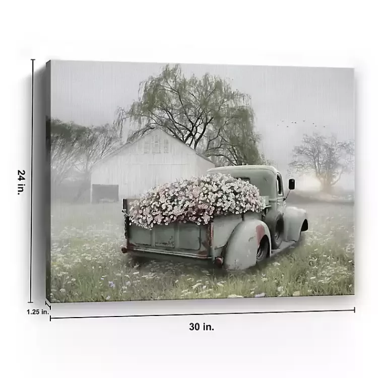 sage_flower_truck_canvas_art_print_x_in_3.webp Sage Flower Truck Canvas Art Print, 30x24 in.>Kirklands Home Outlet