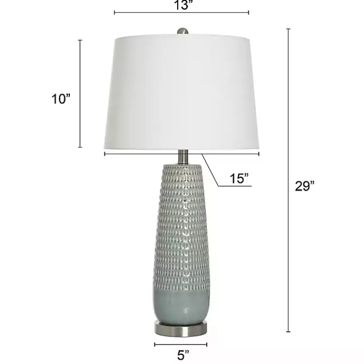 sage_green_ceramic_dimpled_table_lamp_6.webp Sage Green Ceramic Dimpled Table Lamp>Kirklands Home Best Sale