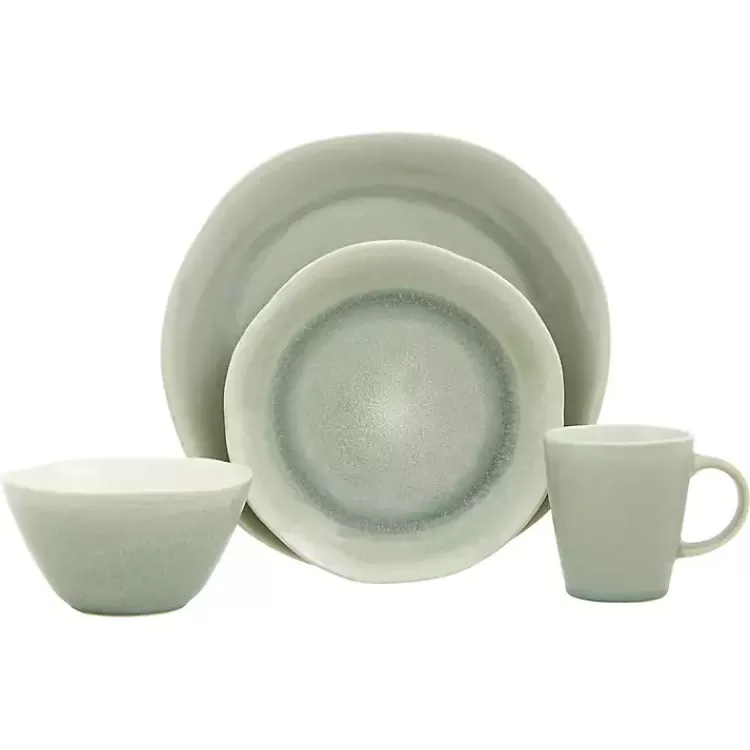 Sage Sand 16-pc. Dinnerware Set>Kirklands Home Clearance