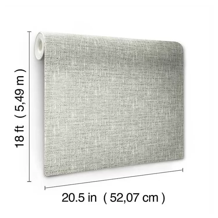 sage_textured_poplin_peel__stick_wallpaper_7.webp Sage Textured Poplin Peel & Stick Wallpaper>Kirklands Home Discount