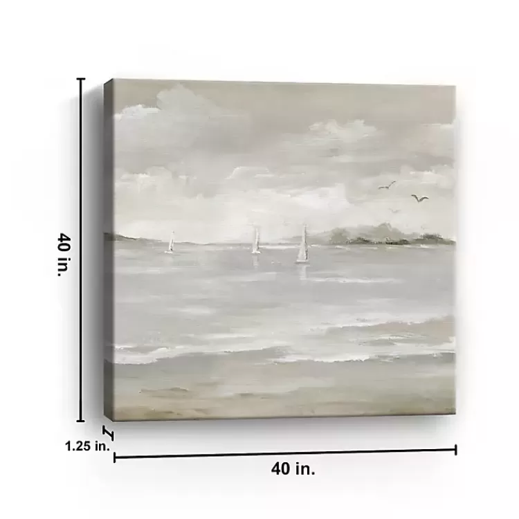 sail_away_ii_giclee_canvas_art_print_x_in_2.webp Sail Away II Giclee Canvas Art Print, 40x40 in.>Kirklands Home Outlet