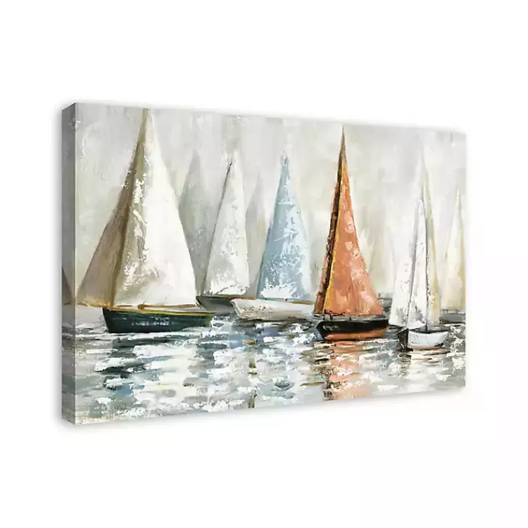 Sailboat Dreams Canvas Art Print>Kirklands Home Discount