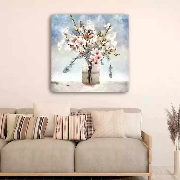 Sakura Jar Canvas Art Print, 40x40 in.>Kirklands Home Outlet