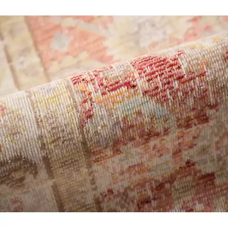 salmon_vintage_border_area_rug_x_6.webp Salmon Vintage Border Area Rug, 5x7>Kirklands Home Cheap