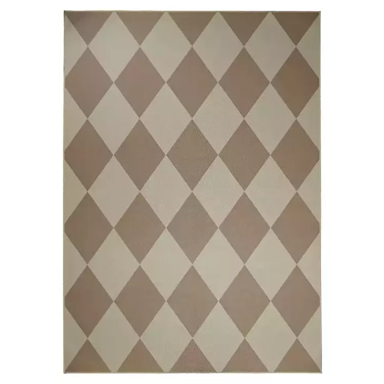 Samara Natural Diamond Washable Area Rug, 5x7>Kirklands Home Cheap