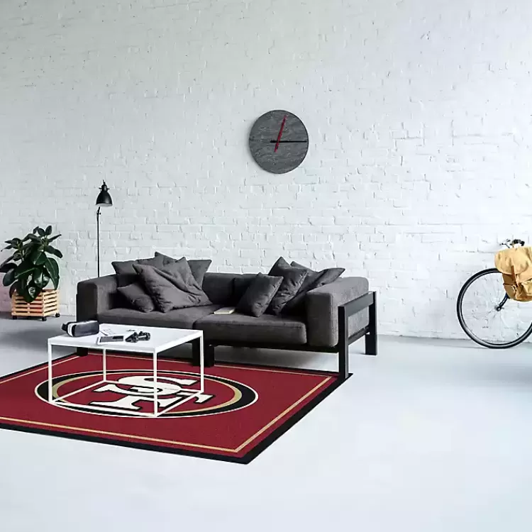 san_francisco_ers_area_rug_x_2.webp San Francisco 49ers Area Rug, 4x6>Kirklands Home Hot