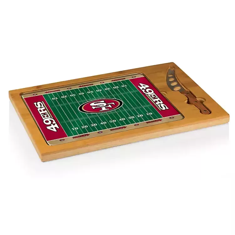San Francisco 49ers Cutting Board & Knife Set>Kirklands Home New