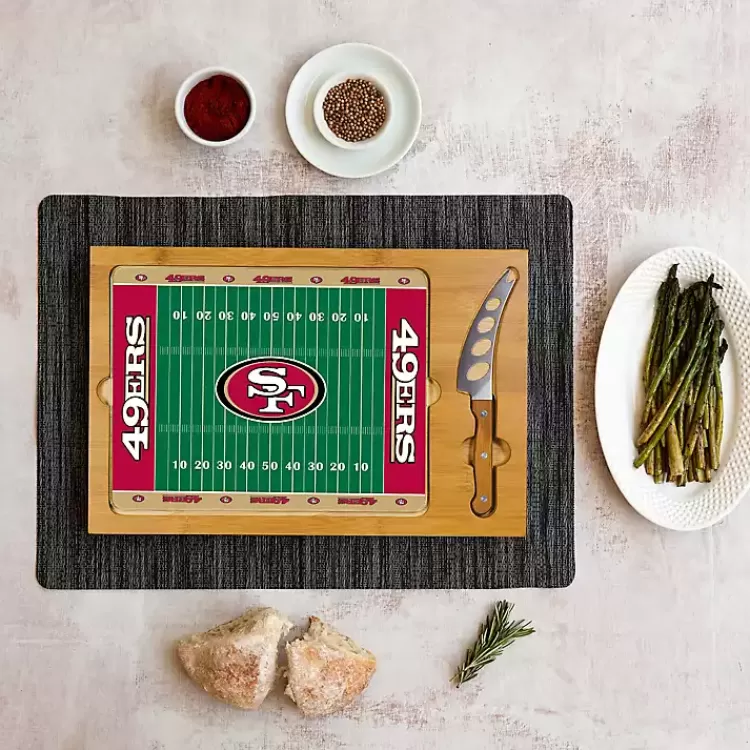san_francisco_ers_cutting_board__knife_set_4.webp San Francisco 49ers Cutting Board & Knife Set>Kirklands Home New