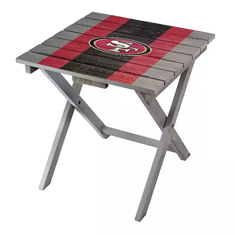 San Francisco 49ers Folding Outdoor Table>Kirklands Home Discount