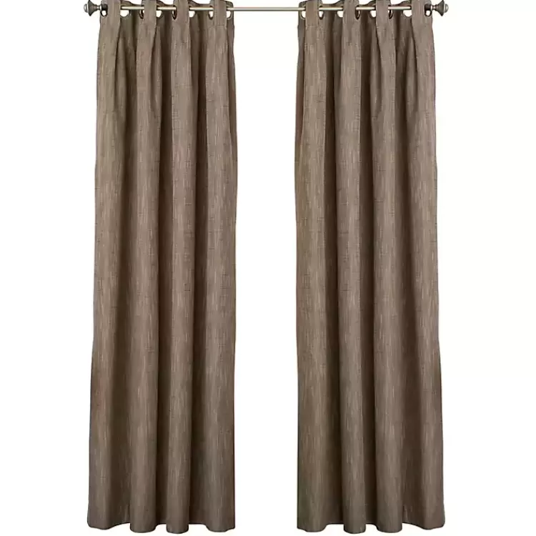 Sand Box Pleated Single Curtain Panel, 84 in.>Kirklands Home Clearance