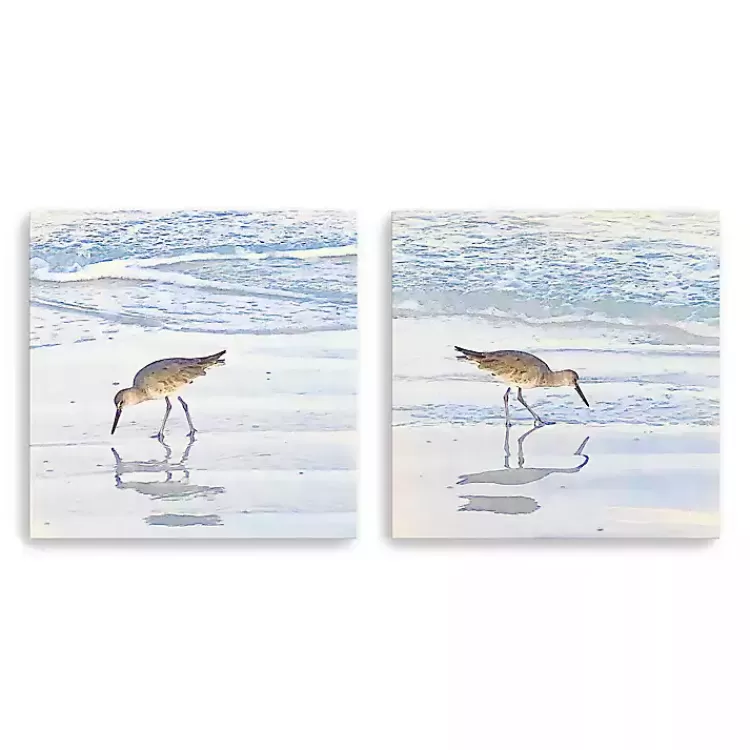Sandpiper Dreams Canvas Art Prints, Set of 2>Kirklands Home Hot