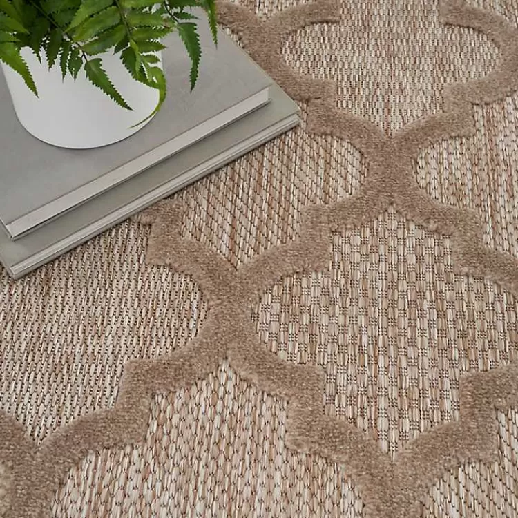 sandstone_natural_trellis_outdoor_area_rug_x_5.webp Sandstone Natural Trellis Outdoor Area Rug, 4x6>Kirklands Home Best Sale
