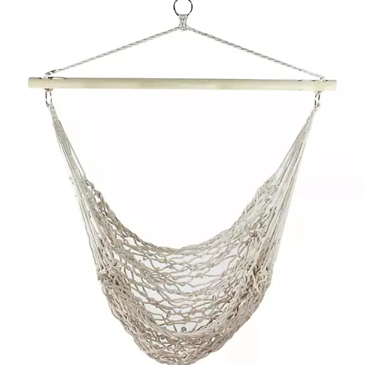 Sandy Coastal Macrame Hanging Hammock>Kirklands Home Best