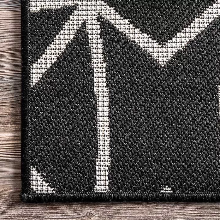 sanford_gray_geometric_shapes_outdoor_rug_x_5.webp Sanford Gray Geometric Shapes Outdoor Rug, 8x10>Kirklands Home Cheap