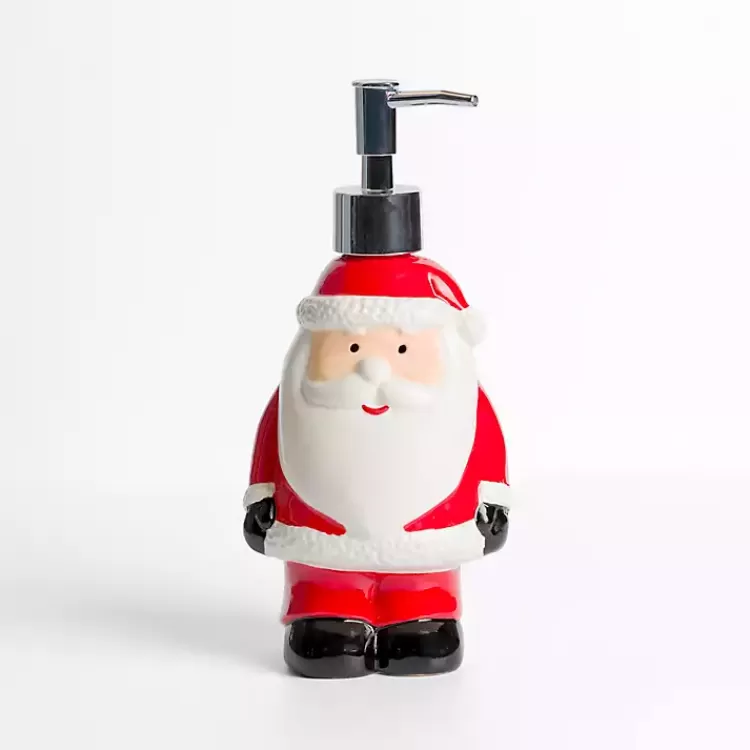 Santa Claus Soap Dispenser>Kirklands Home Online