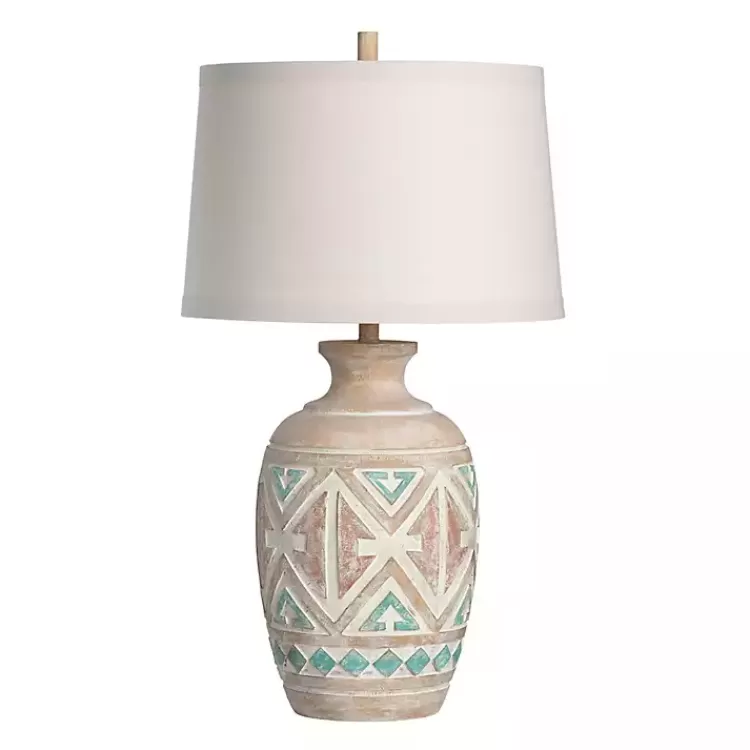 Santa Fe Carved Motif Table Lamp>Kirklands Home Shop