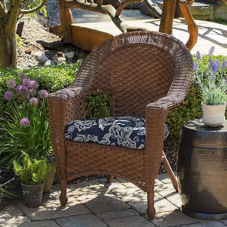 Sapphire Ashland Outdoor Wicker Cushion>Kirklands Home Cheap