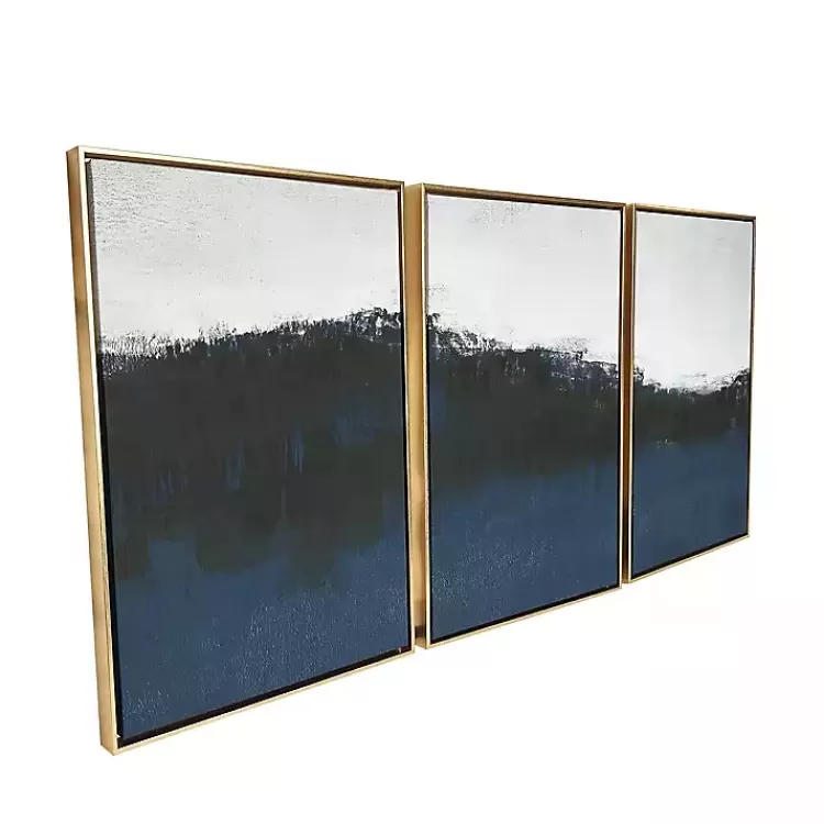 sapphire_framed_canvas_art_prints_set_of__3.webp Sapphire Framed Canvas Art Prints, Set of 3>Kirklands Home Best Sale
