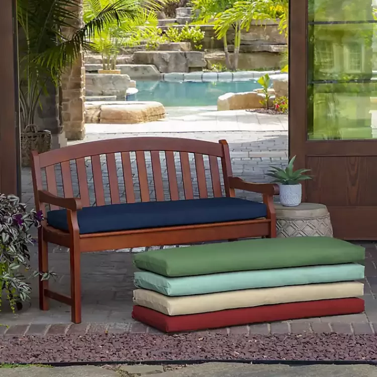 sapphire_leala_texture_outdoor_bench_cushion_3.webp Sapphire Leala Texture Outdoor Bench Cushion>Kirklands Home Hot