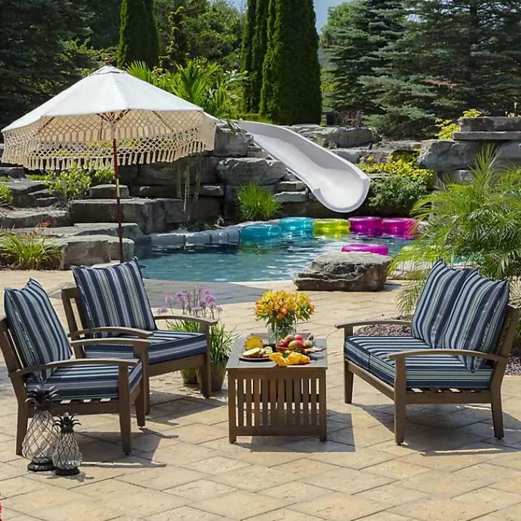 sapphire_stripe_pc_outdoor_deep_seat_cushion_5.webp Sapphire Stripe 2-pc. Outdoor Deep Seat Cushion>Kirklands Home Best Sale