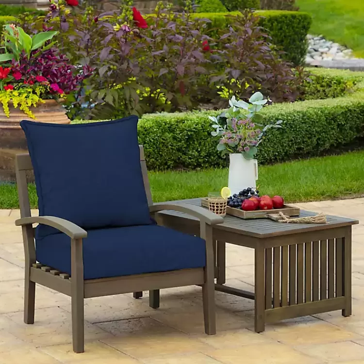 Sapphire Texture Outdoor Deep Seat Cushions>Kirklands Home Best