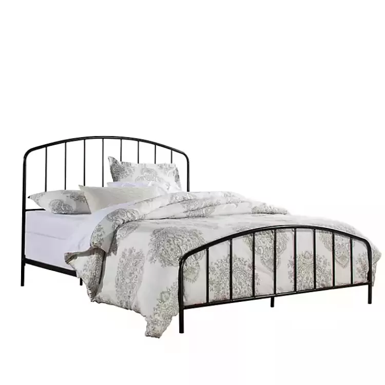 Satin Metal Spindle Queen Headboard Set>Kirklands Home Discount