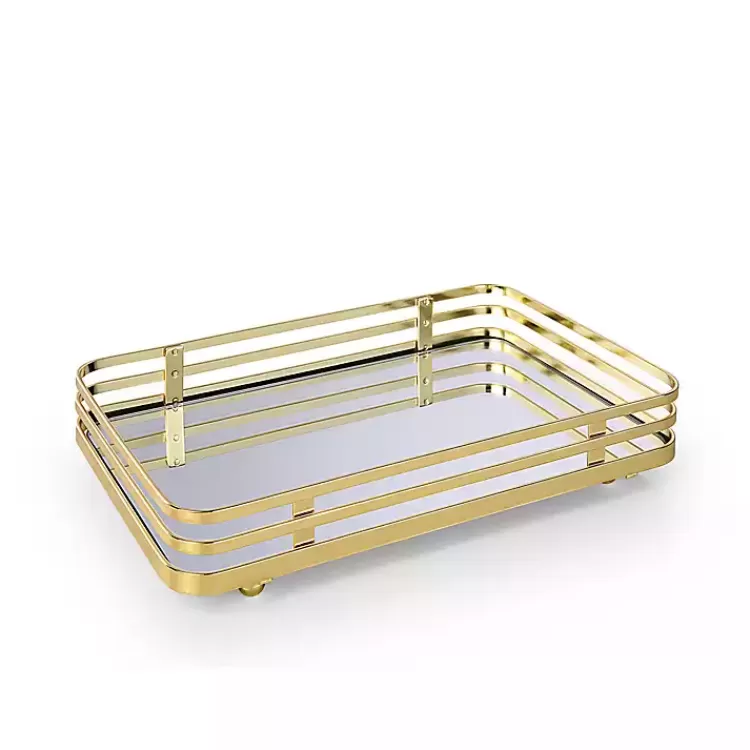 satin_gold_mirrored_vanity_tray_2.webp Satin Mirrored Vanity Tray>Kirklands Home Hot