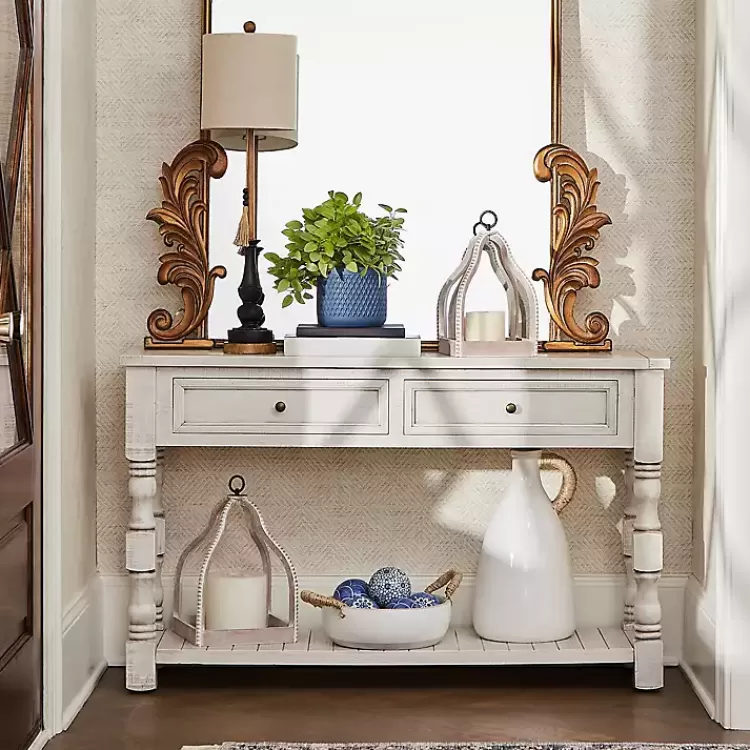 savannah_cream_distressed_console_table_2.webp Savannah Cream Distressed Console Table>Kirklands Home Sale