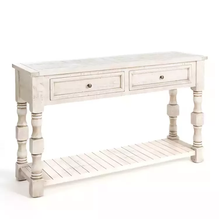 savannah_cream_distressed_console_table_3.webp Savannah Cream Distressed Console Table>Kirklands Home Sale