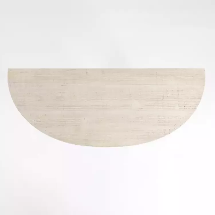 savannah_cream_distressed_half_moon_console_table_5.webp Savannah Cream Distressed Half Moon Console Table>Kirklands Home Cheap
