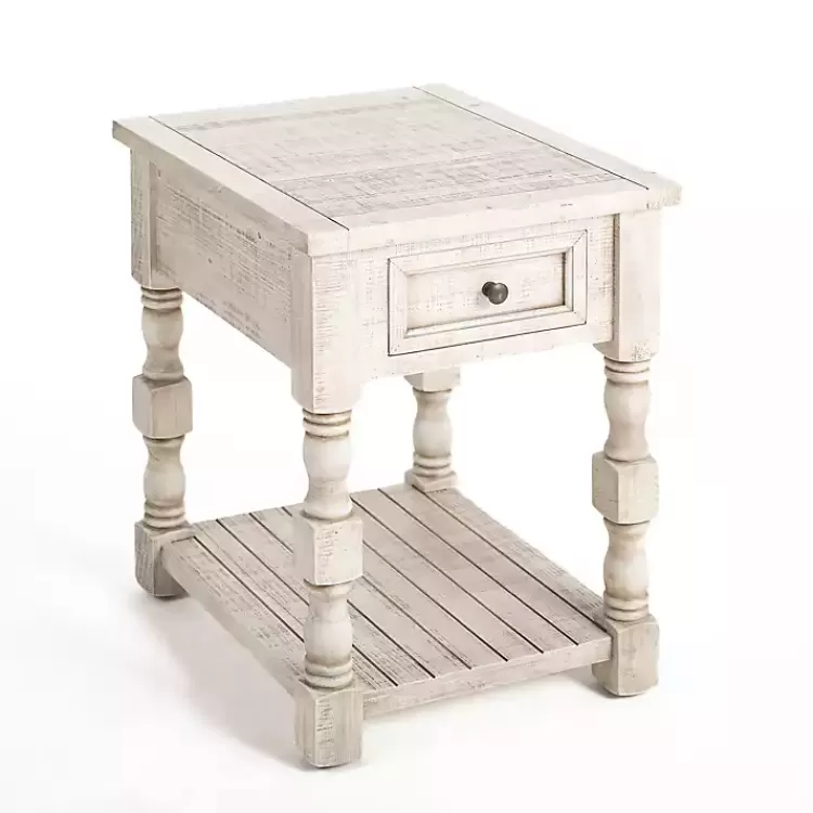 savannah_cream_distressed_side_table_2.webp Savannah Cream Distressed Side Table>Kirklands Home Hot