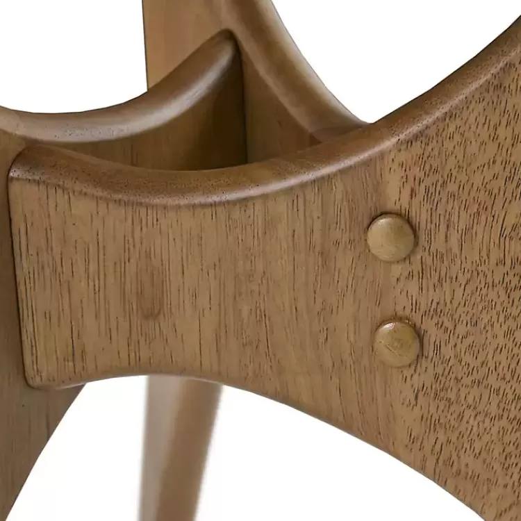 savannah_wooden_triangle_accent_table_3.webp Savannah Wooden Triangle Accent Table>Kirklands Home Outlet
