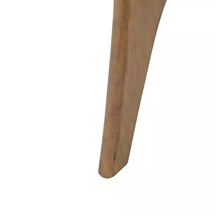 savannah_wooden_triangle_accent_table_4.webp Savannah Wooden Triangle Accent Table>Kirklands Home Outlet