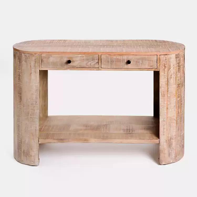 Sawmark 2-Drawer Console Table>Kirklands Home Outlet