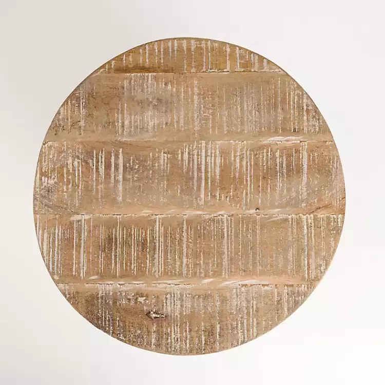 sawmark_round_drum_accent_table_2.webp Sawmark Round Drum Accent Table>Kirklands Home New
