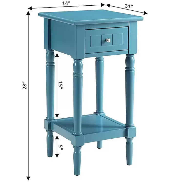 sea_blue_french_country_square_accent_table_3.webp Sea French Country Square Accent Table>Kirklands Home Sale