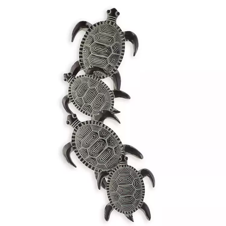 Sea Turtle Metal Plaque>Kirklands Home Store