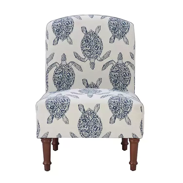 sea_turtle_print_accent_chair_3.webp Sea Turtle Print Accent Chair>Kirklands Home Sale