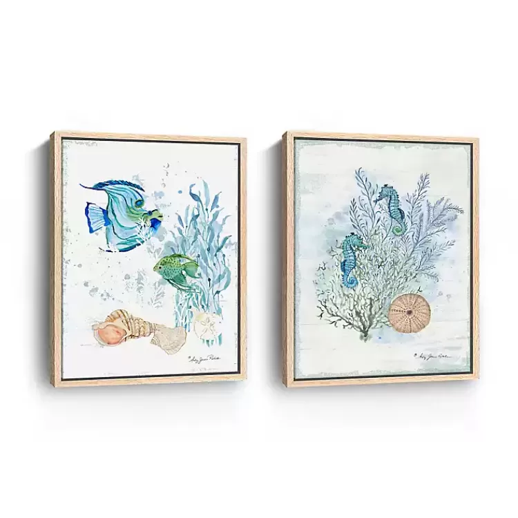 sea_whispers_framed_canvas_art_prints_set_of__2.webp Sea Whispers Framed Canvas Art Prints, Set of 2>Kirklands Home Discount