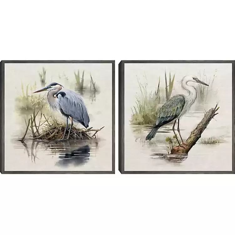 Seabird Portrait Framed Canvas Prints, Set of 2>Kirklands Home Online