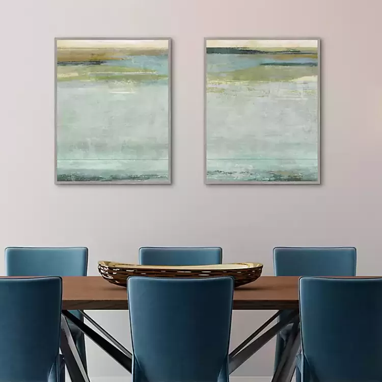 seafoam_framed_canvas_art_prints_set_of__2.webp Seafoam Framed Canvas Art Prints, Set of 2>Kirklands Home Outlet