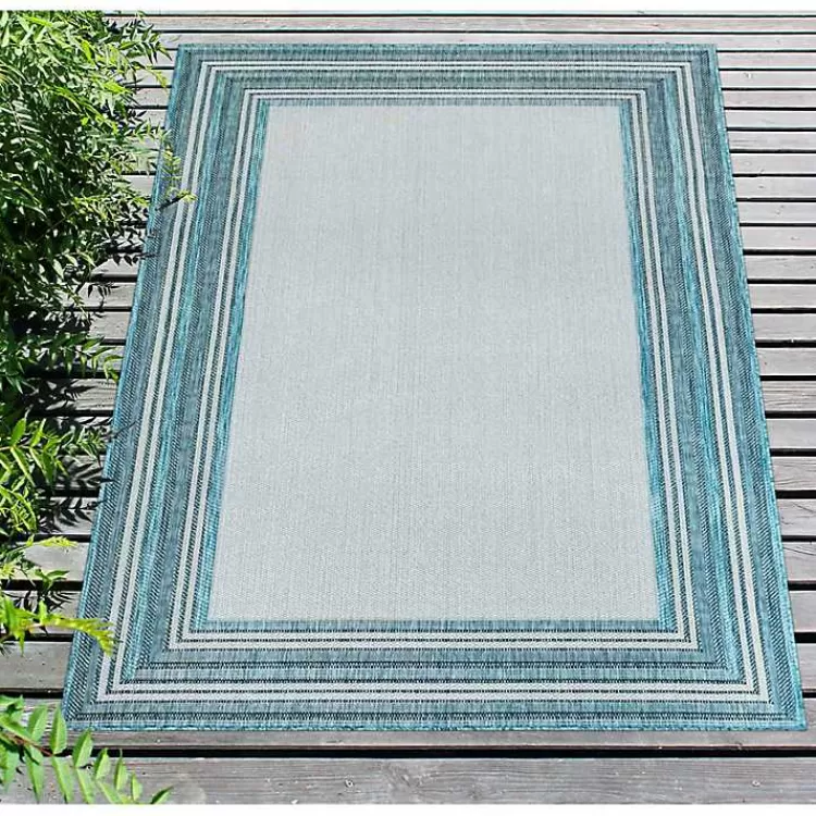 seaglass_lined_frame_outdoor_area_rug_x_3.webp Seaglass Lined Frame Outdoor Area Rug, 6x9>Kirklands Home Sale