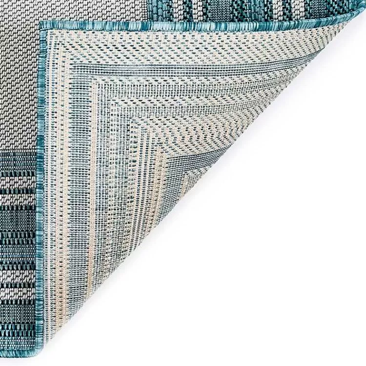 seaglass_lined_frame_outdoor_area_rug_x_6.webp Seaglass Lined Frame Outdoor Area Rug, 6x9>Kirklands Home Sale