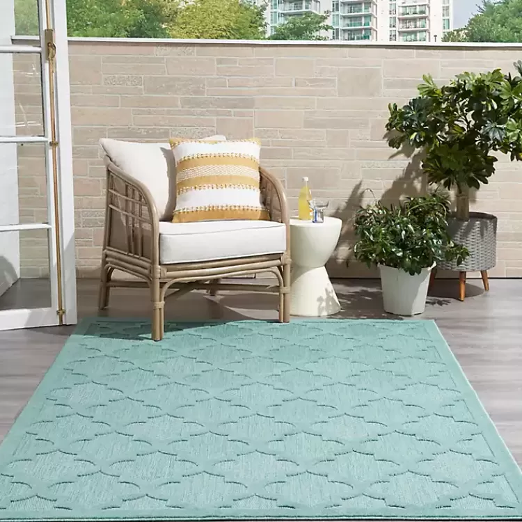 seaglass_trellis_outdoor_area_rug_x_9.webp Seaglass Trellis Outdoor Area Rug, 5x7>Kirklands Home Best Sale
