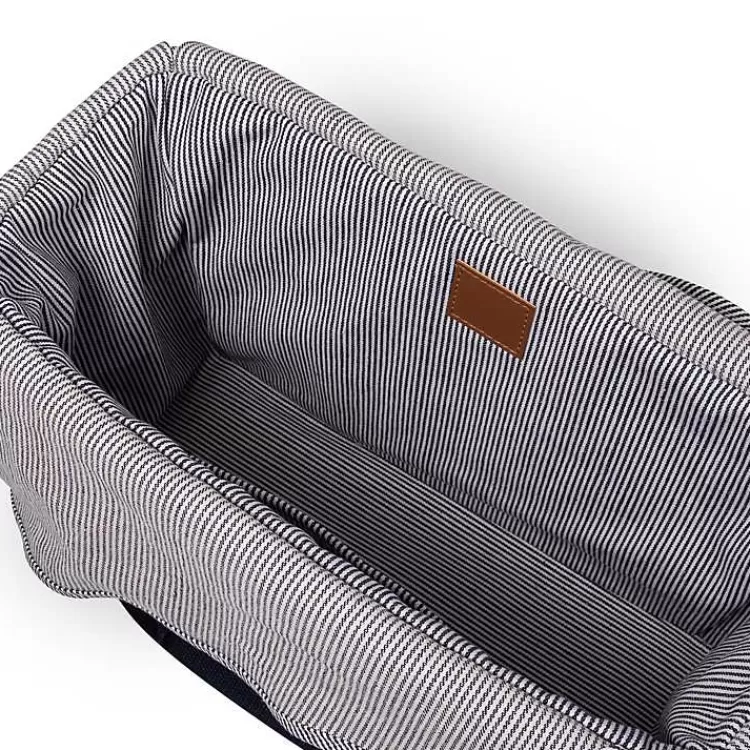 seagrass_navy_tie_top_picnic_basket_3.webp Seagrass Navy Tie Top Picnic Basket>Kirklands Home Fashion