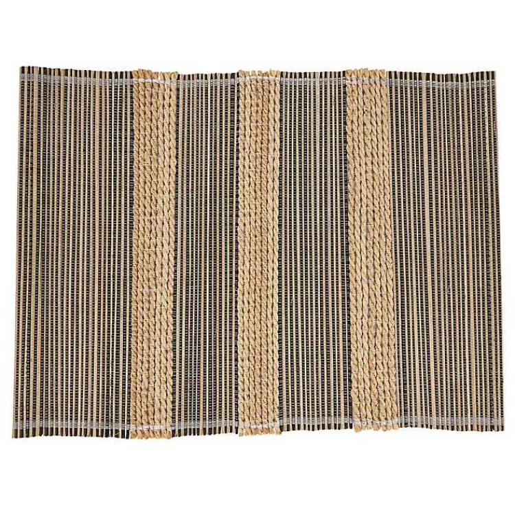 Seagrass Striped 4-pc. Placemat Set>Kirklands Home Clearance