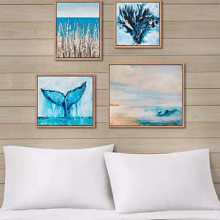Seascape Multi-Sized Canvas Art Prints, Set of 4>Kirklands Home Online