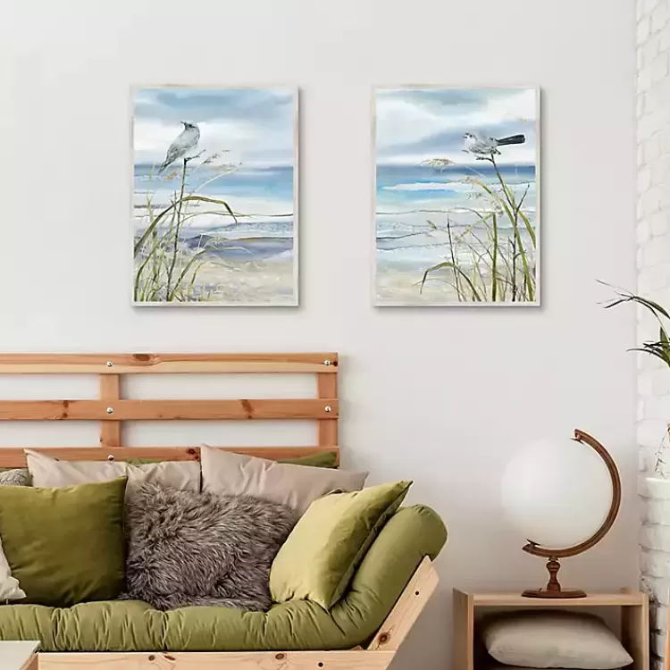seaside_rest_framed_canvas_art_prints_set_of__2.webp Seaside Rest Framed Canvas Art Prints, Set of 2>Kirklands Home Cheap
